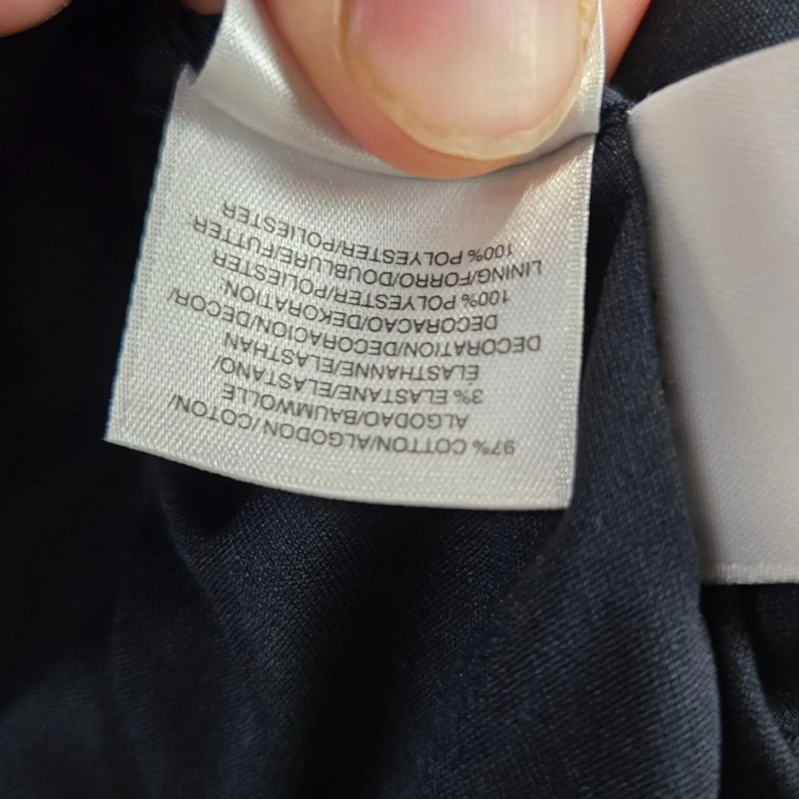 Nine West Dark Pacific Navy Blue Sleeveless Classic Fit and Flare Dress Size 4 - Image 9