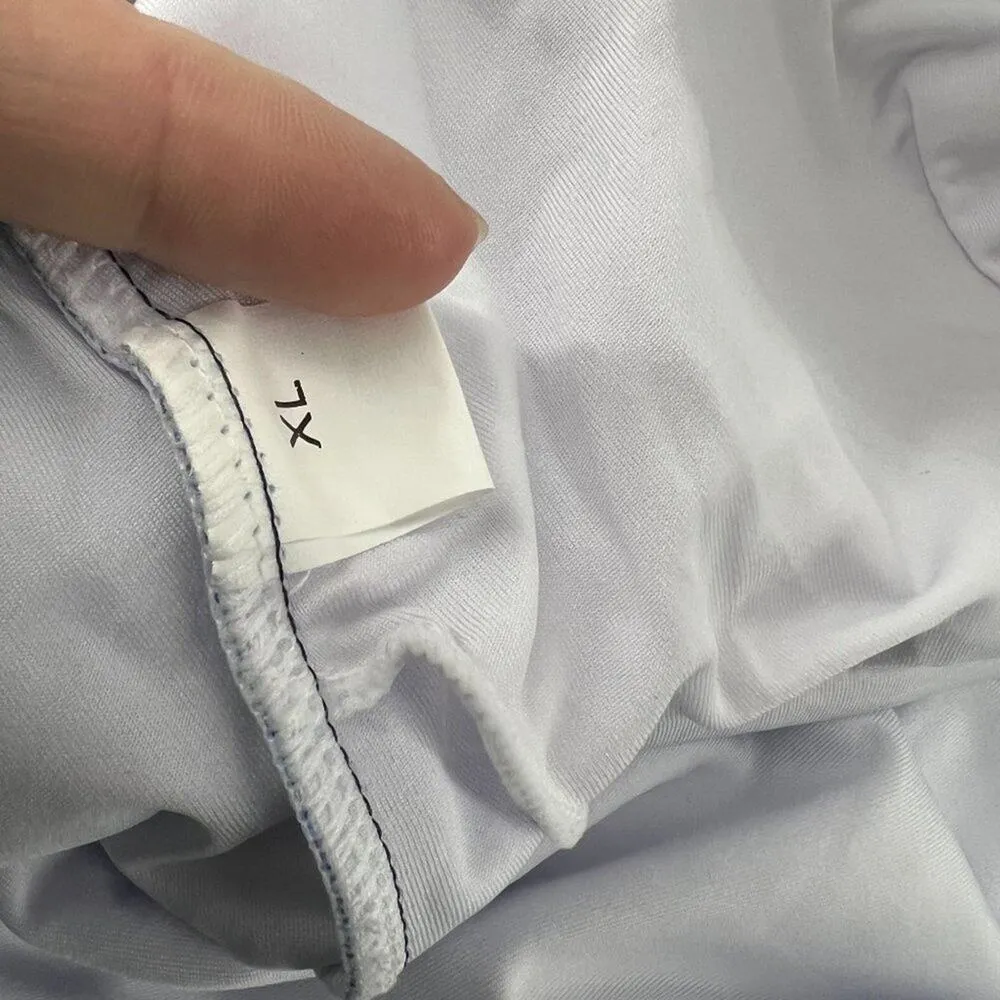 Beach Sissi Tankini Swim Set Boyshorts Striped Swimsuit Womens Xlarge Blue Size XL - Image 3