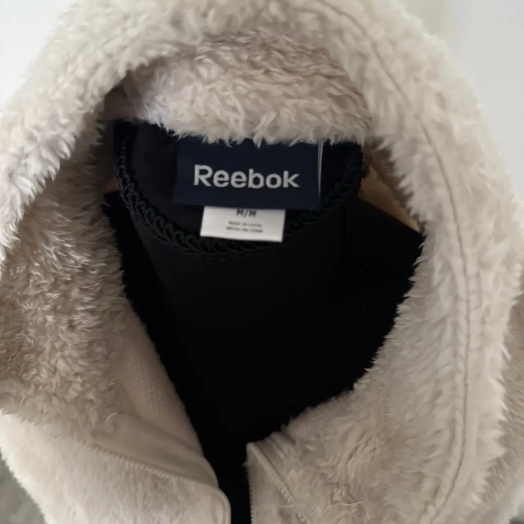 Reebok teddy bear 1/4zipper fleece sweater - Image 4
