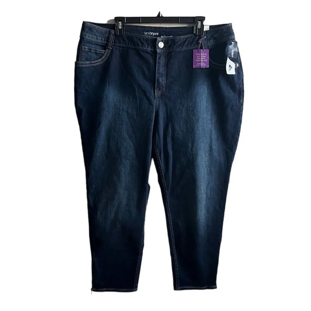 ✨HP✨Lane Bryant Women's Skinny Ankle Genius Fit Dark Wash Jeans✨ - Image 2