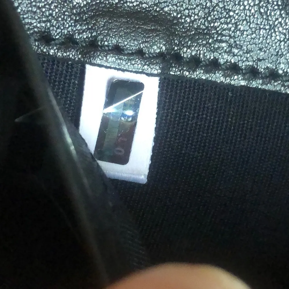 JIMMY CHOO Navy Blue Lambskin and Gold Stars Continental Zip Wallet - Image 10