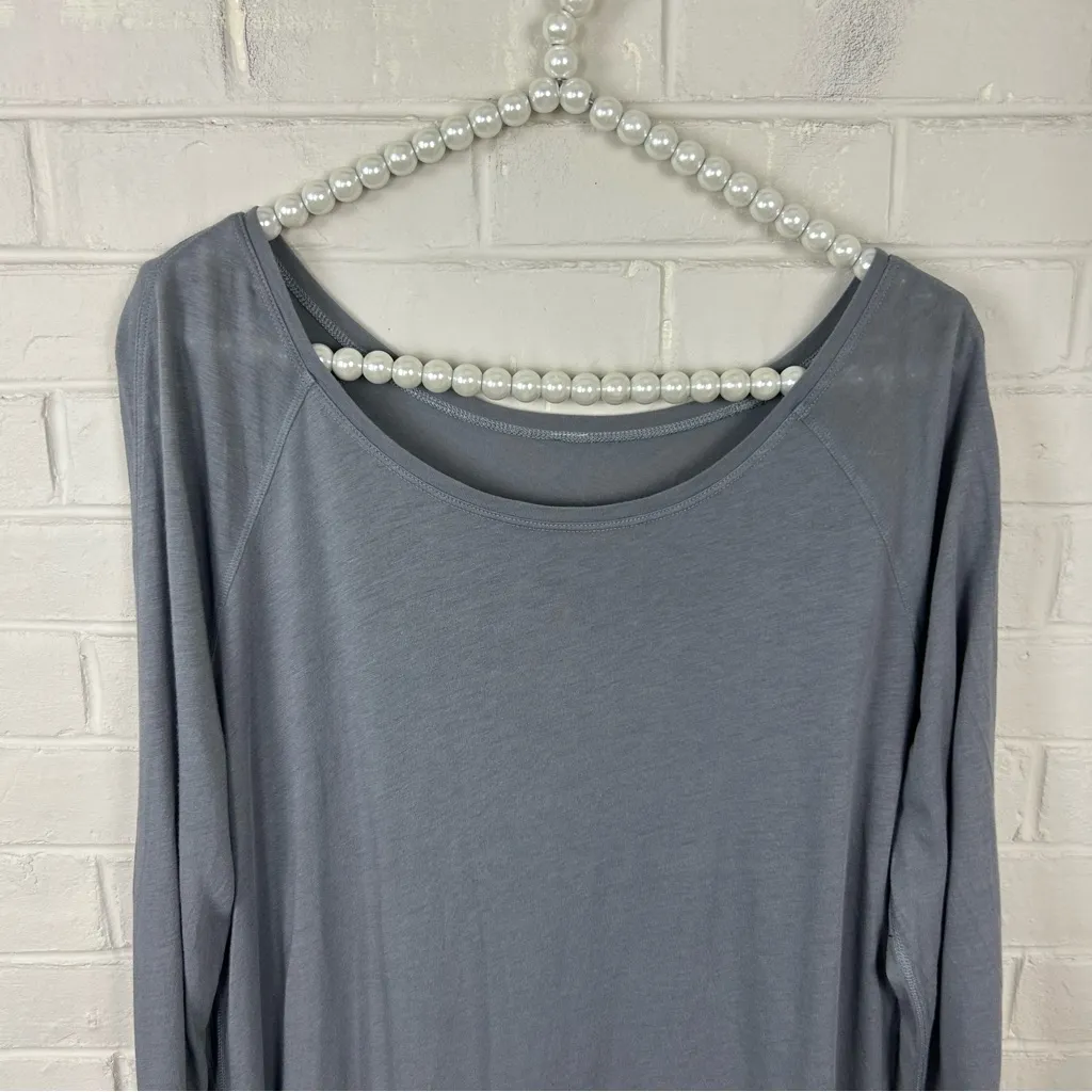 Lululemon Grey Casual Long Sleeve Top - Image 2