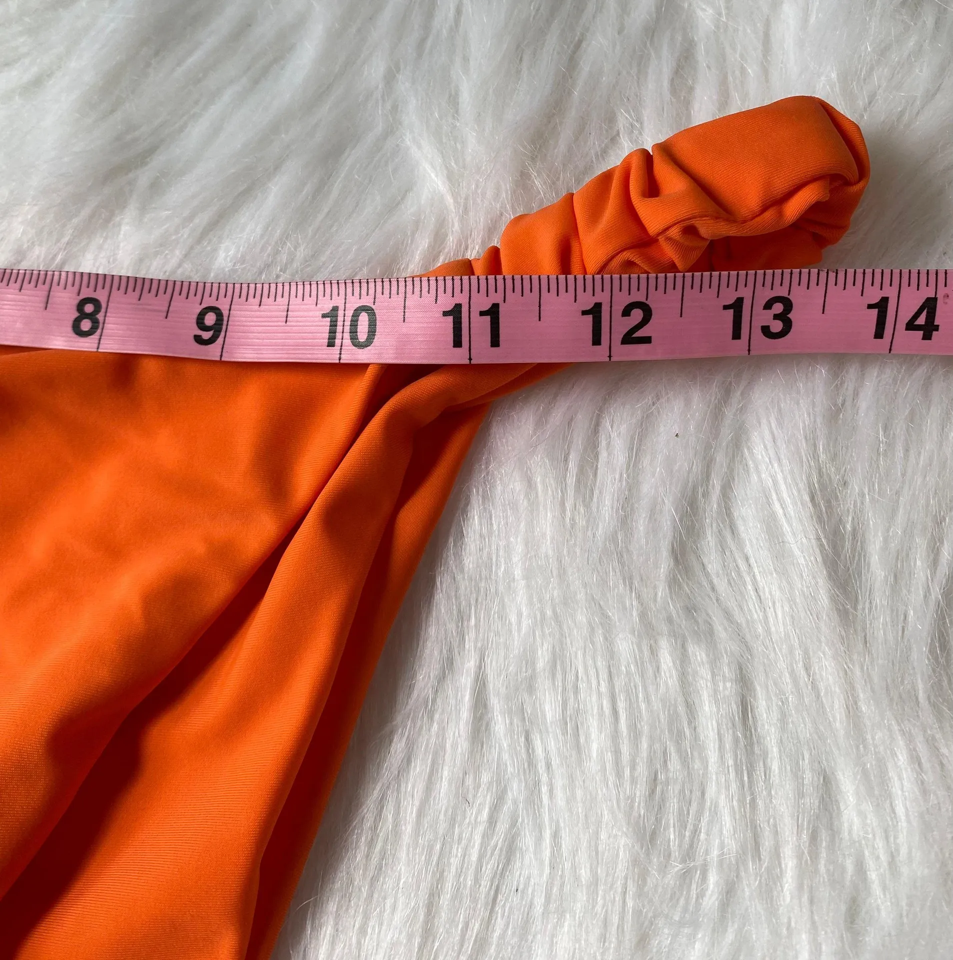Zaful orange cheeky bikini bottom size 6 - Image 5