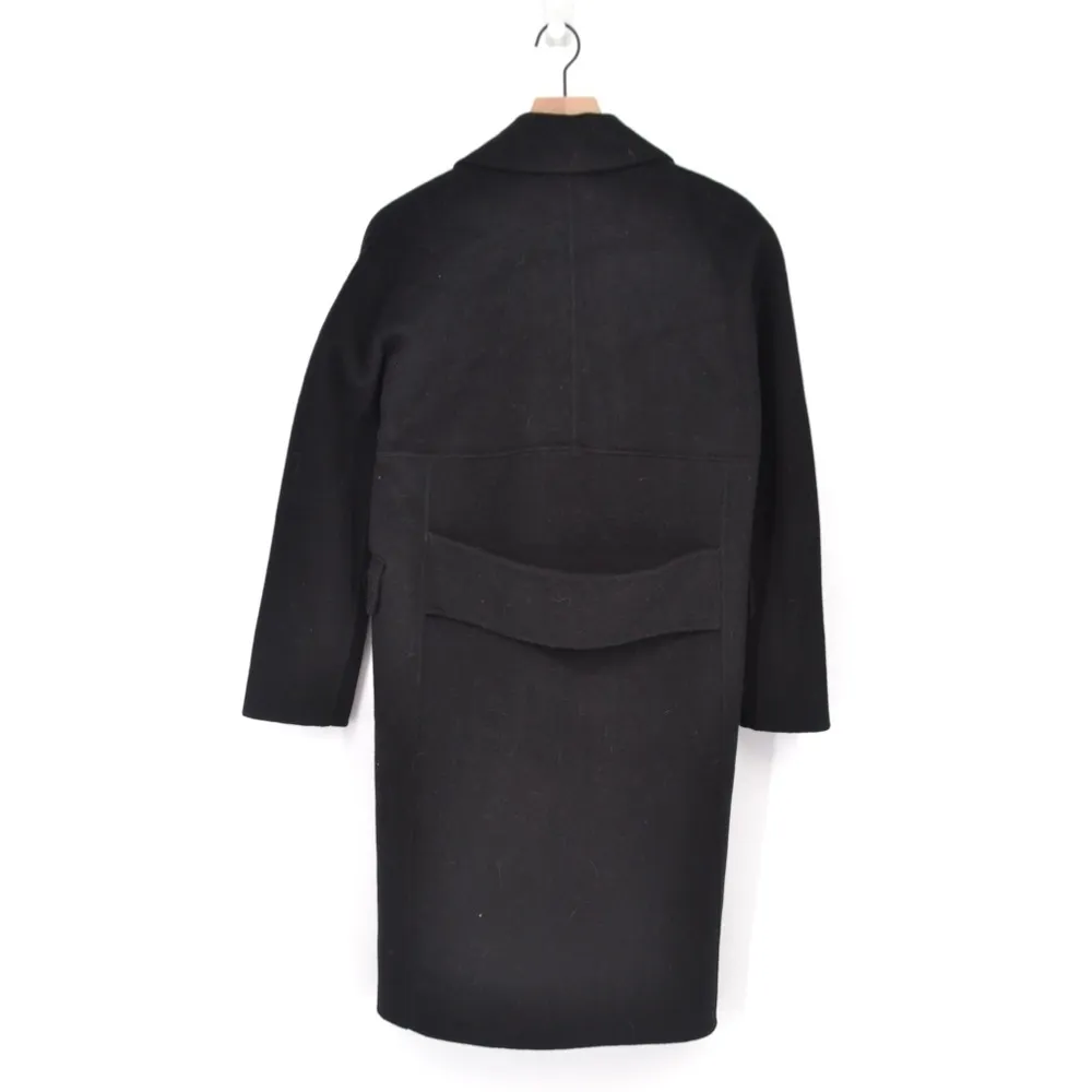 Rails Bristol Heavyweight Wool Blend Coat Double Breasted Black Women's XS - Image 7