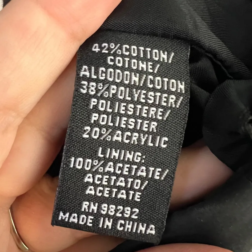 Tibi Black and White Shift Mini‎ Dress Size 4 Geometric Retro Sleeveless - Image 7