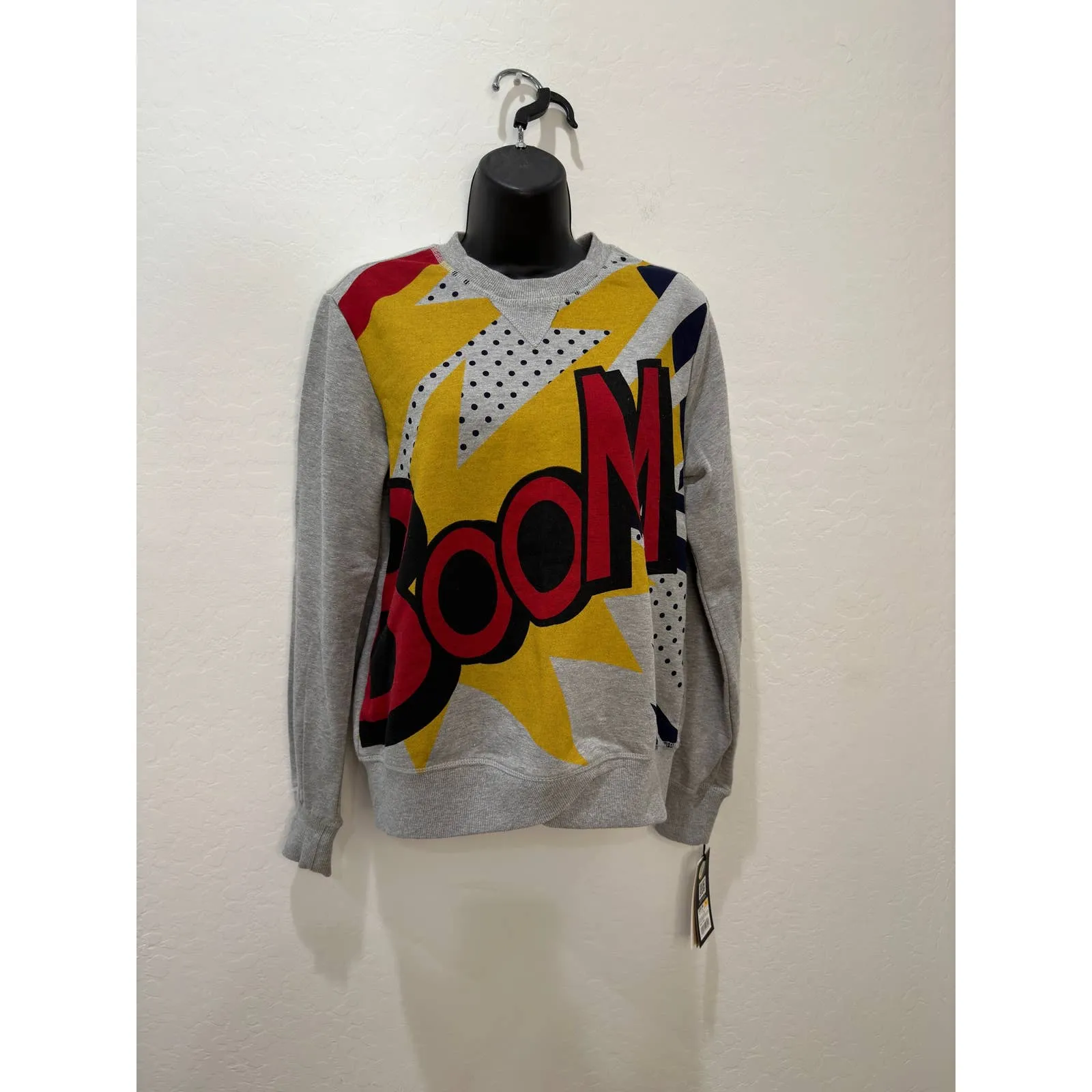 3.1‎ Phillip Lim for Target Boom Grey Crew Neck Sweatshirt Size Medium S Gray - Image 10