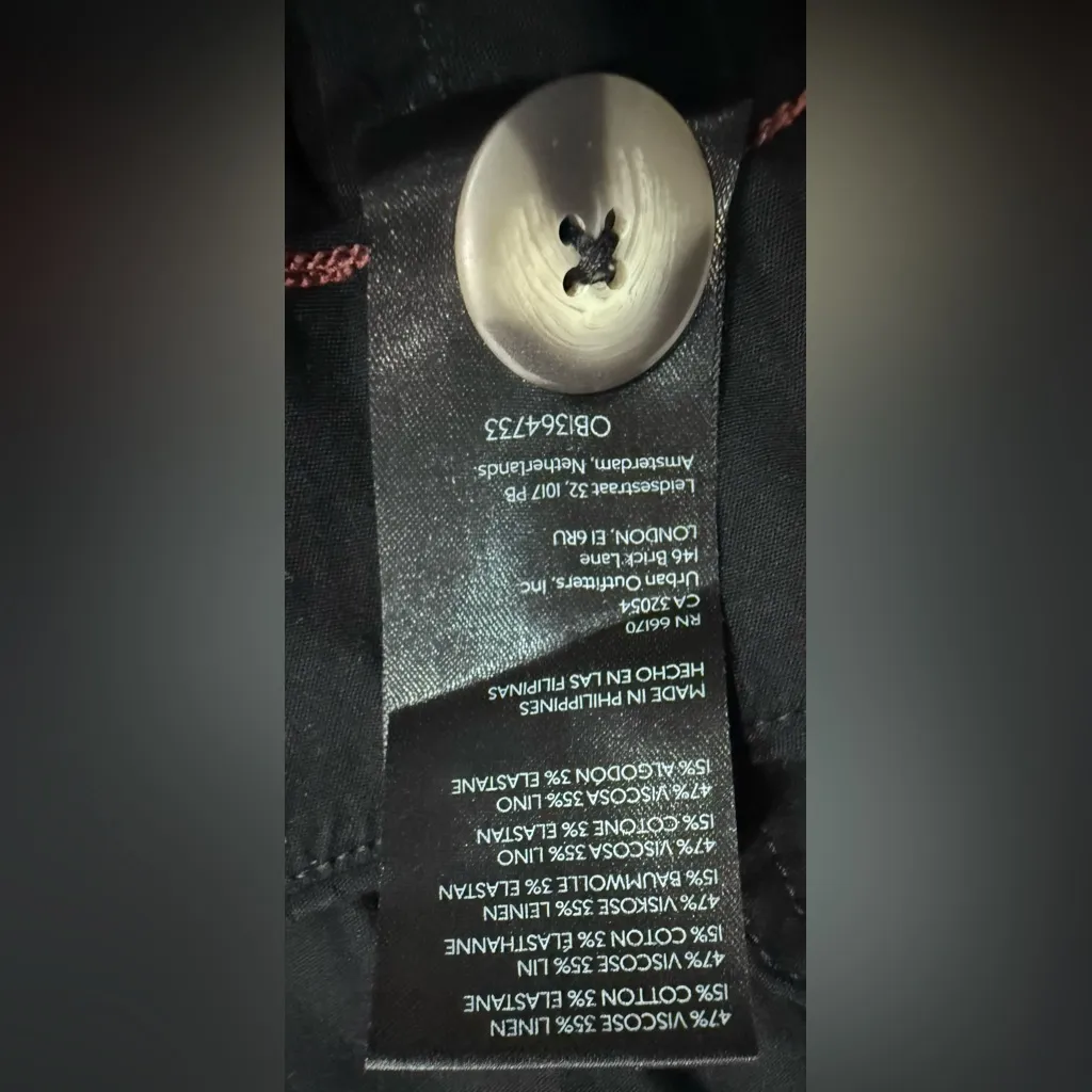 Anthropologie Maeve The Colette Magic Fabric Cropped Wide Leg Pants Size 26 - Image 7