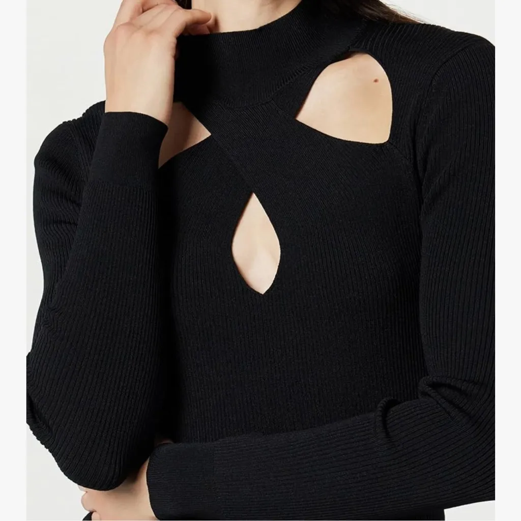 The Drop NWT Cecelia Coffee Bean Brown Women's Sweater - Image 8