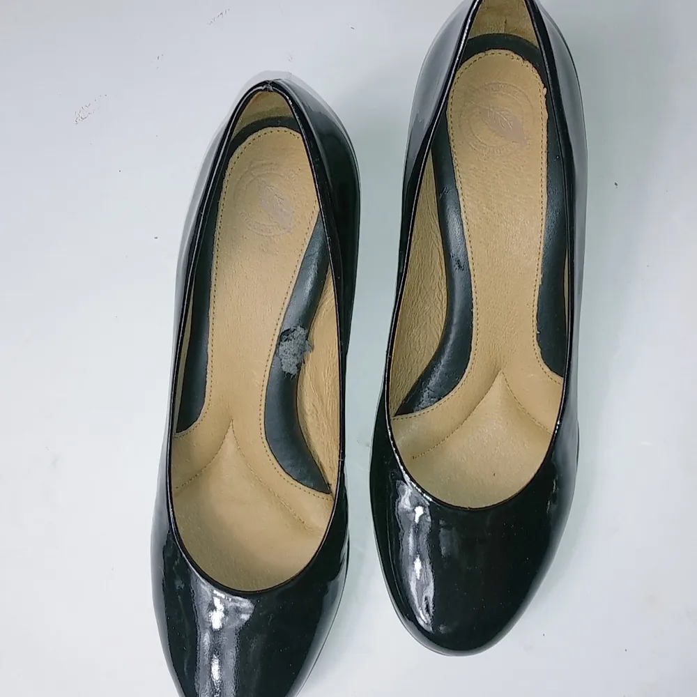 Nurture 8.5 Black Patent Leather Comfort Shoes Funeral - Image 7