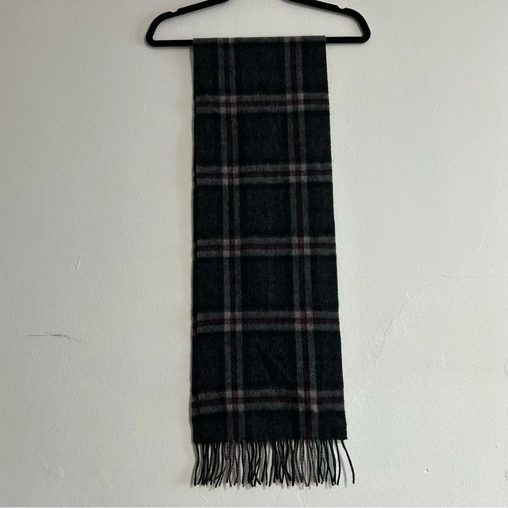 Ballantrae Edinburgh Plaid Lambswool Rectangular Scarf Classic Timeless Preppy - Image 6