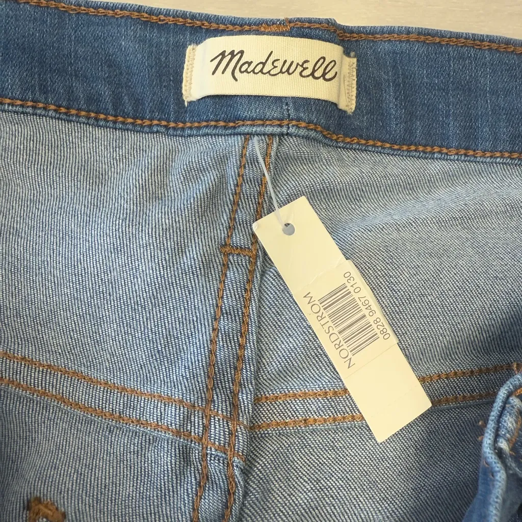 Madewell Women Size 36 (20/22) 10” Roadtripper highrise skinny‎ denim jeans New - Image 6