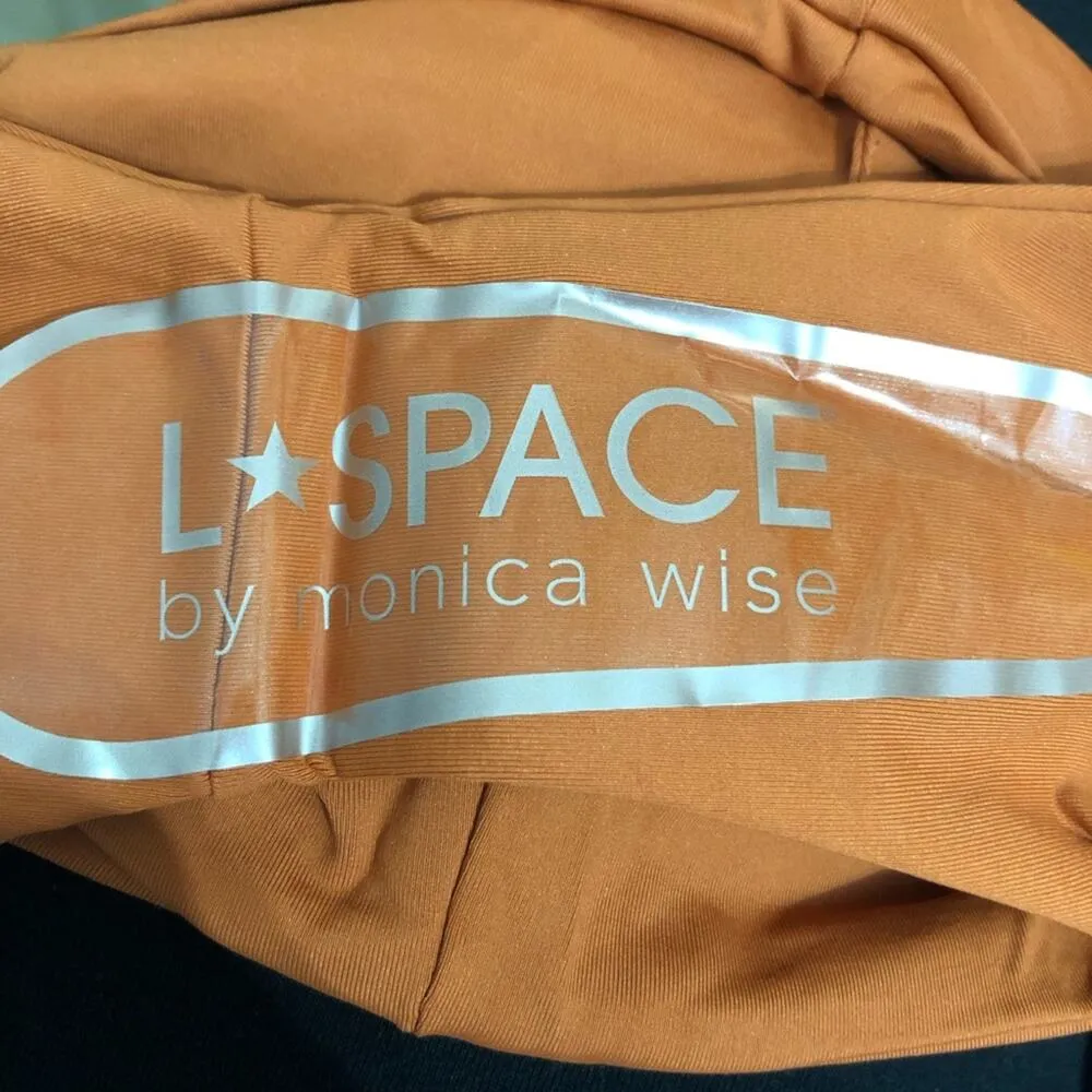 L*Space Portia High Waist Bikini Bottom in Amber Bougainvillea Cream Small NWT - Image 6