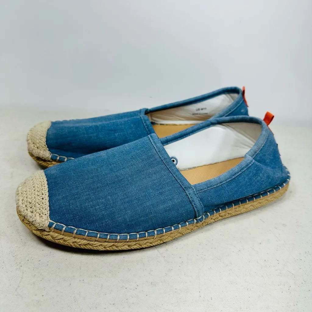 Sea Star Beachwear Beachcomber Espadrille size 11 Blue - Image 4