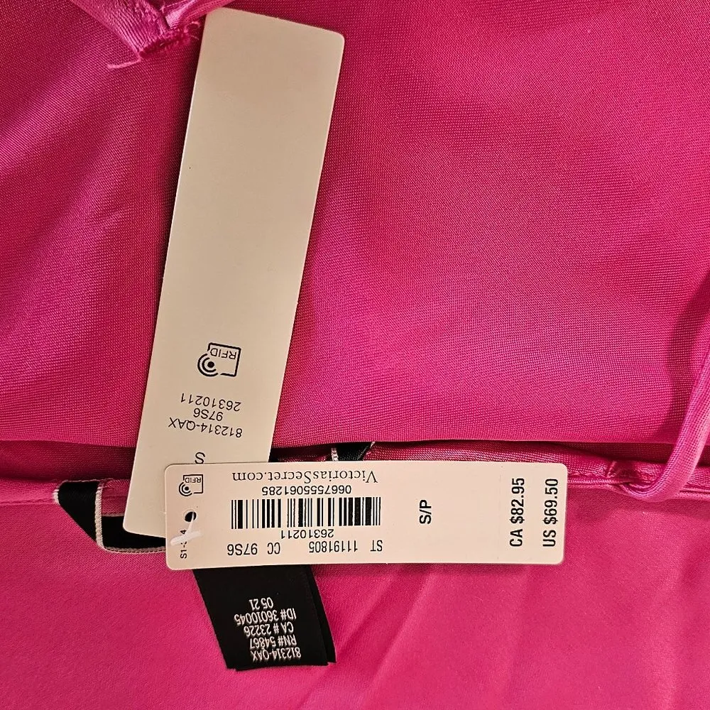 Victoria’s Secret Tie Shoulder Mini Dress Pink Size S 11191805 - Image 7