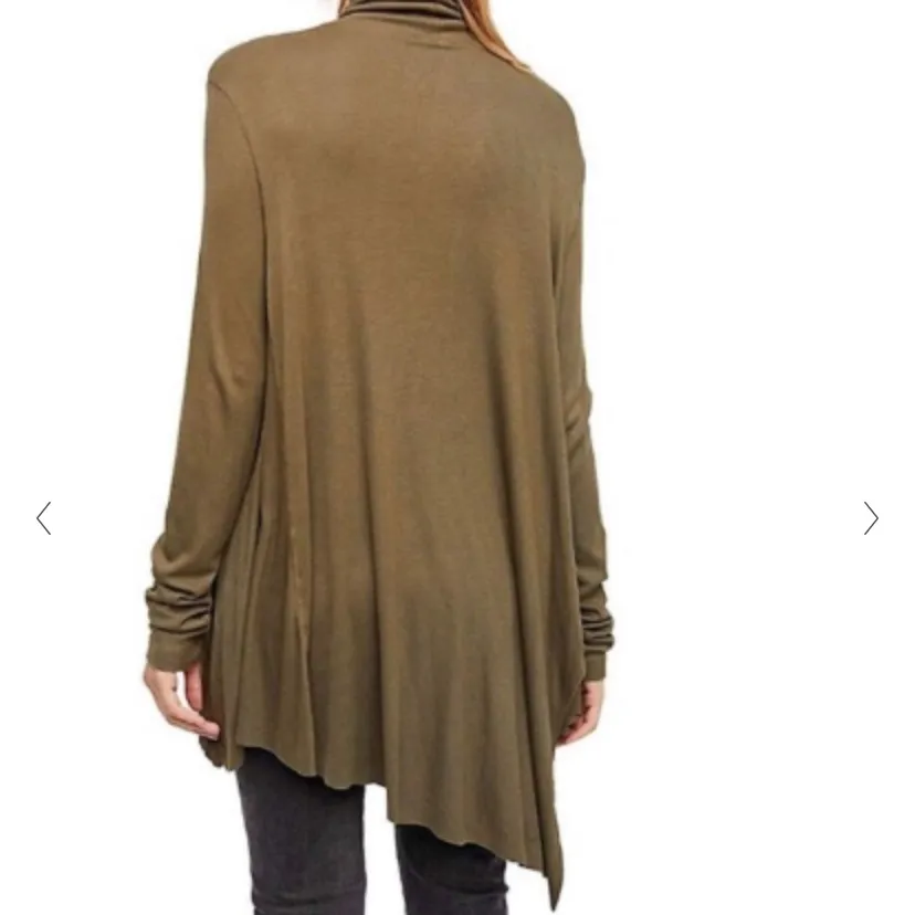Free People‎ uptown top green ribbed - Image 4