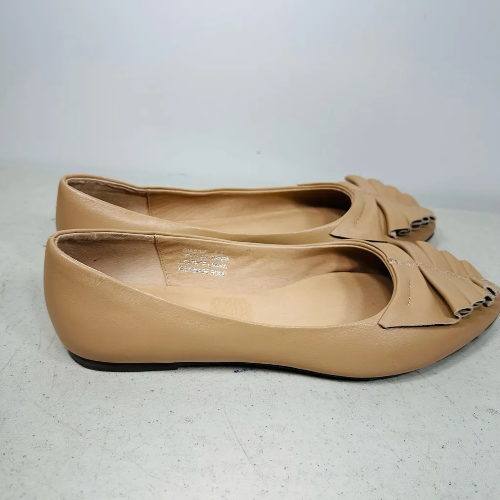 Chocolat Blu Women Shoes Gianni Pleated Flat Shoe size 8,5 - Image 2