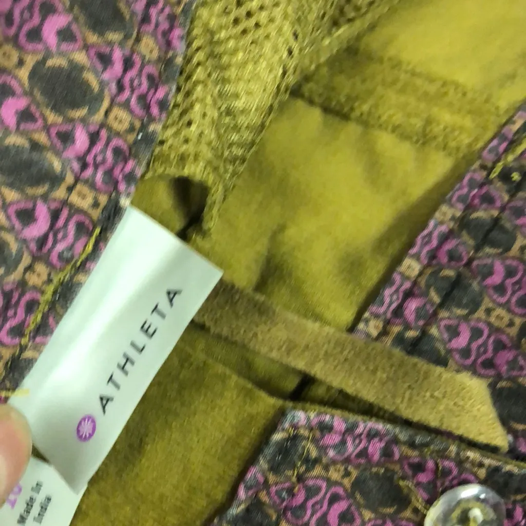 Athleta Women's Whenever Cord‎ Skirt in Old Gold Size 10 corduroy - Image 7