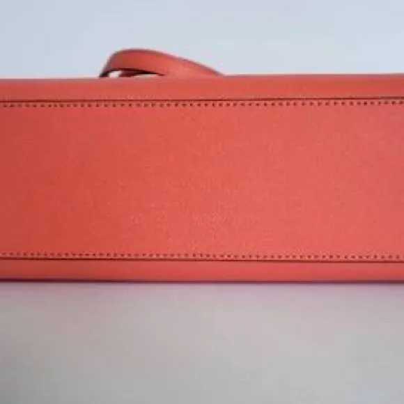 NWT Michael Kors 35F8STVW9B Leather Monogram Jet Set Purse and Wallet Grapefruit - Image 3