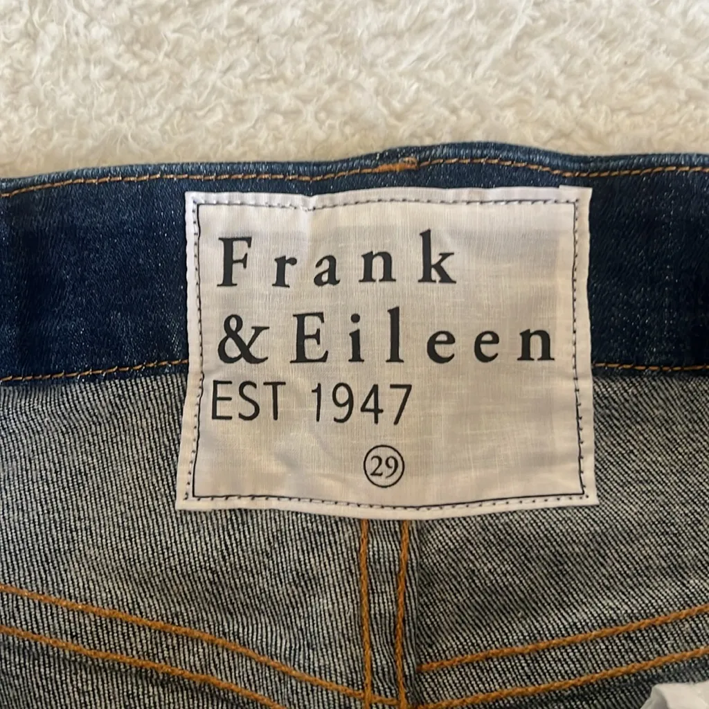 Frank & Eileen Flannigan Flare Leg‎ Jeans Dark Blue Size 29 NWOT - Image 9
