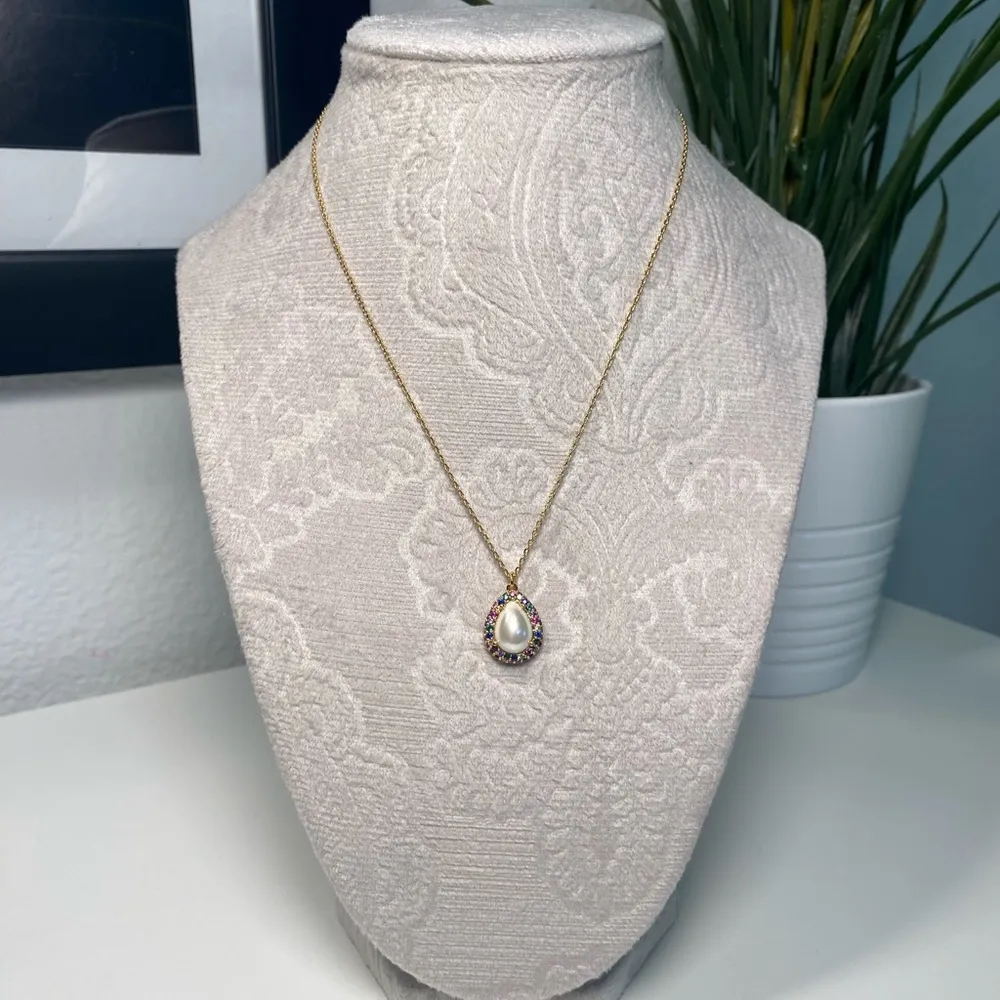 NWT Kate Spade Brilliant Statements Pavé Halo Pendant Necklace - Image 6