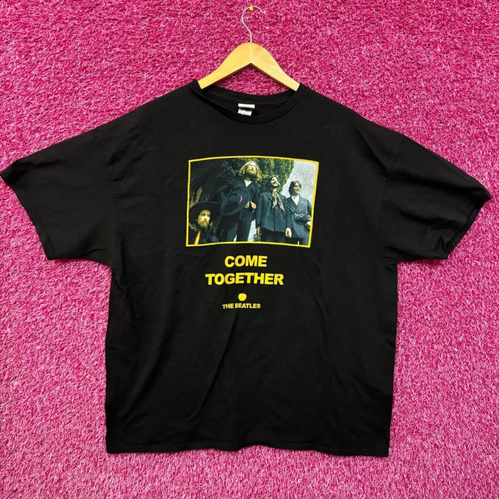 The Beatles Come Together Abbey Road Promo Rock Tee XL - Image 1