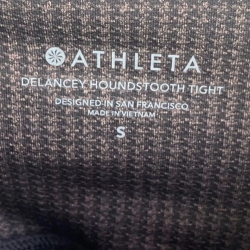 Athleta Brown & Black Delancey Houndstooth Tight - Image 5