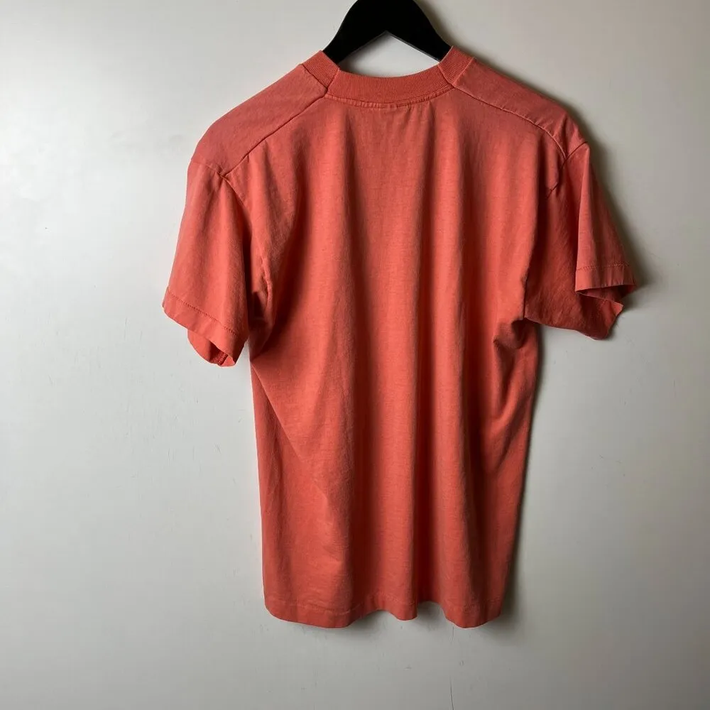 Touching Lives With Love T Shirt Vintage 90s Pink Medium M USA Single Stitch - Image 3