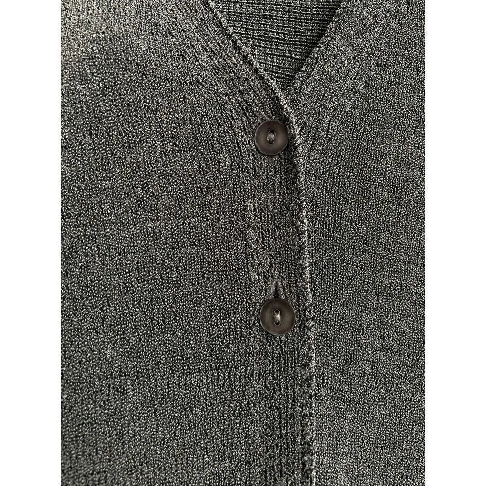St. Michael Marks & Spencer cardigan Large Gray - Image 6