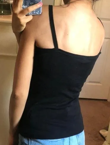 Las Vegas Graphic Cami Y2K Black - Image 2