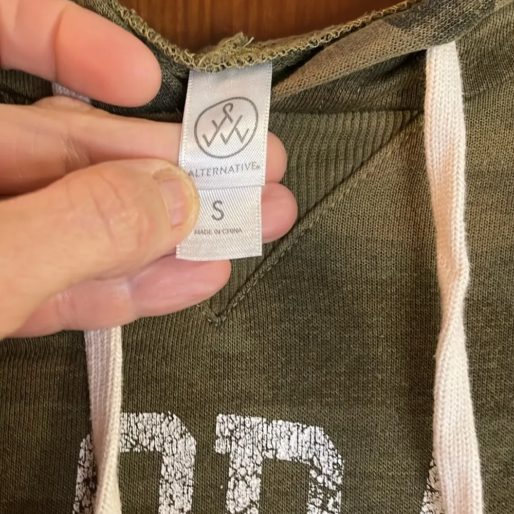 Alternative burnout, long sleeve hooded camouflage CU Colorado pull over - Image 3