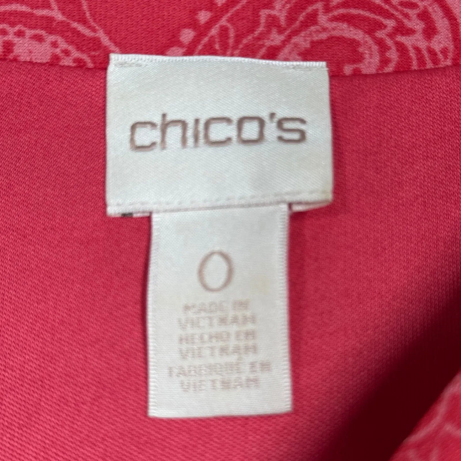 Chicos‎ Maxi Dress Paisley Print Sleeveless Casual Summer Dress Size Small 0 - Image 6