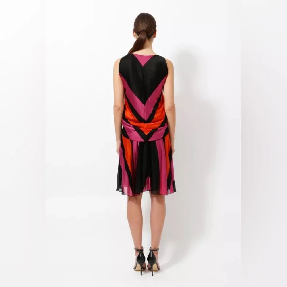 Balenciaga by Nicolas Ghesquière Graphic Knot Flared Dress Fall 2007 Collection - Image 4