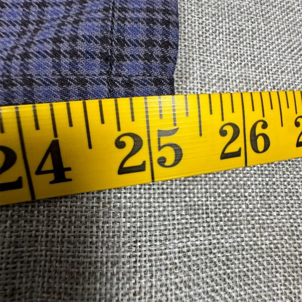 ASOS Women's  Pleated Plaid Elastic Waist Dress Pants Size 30 - Image 9