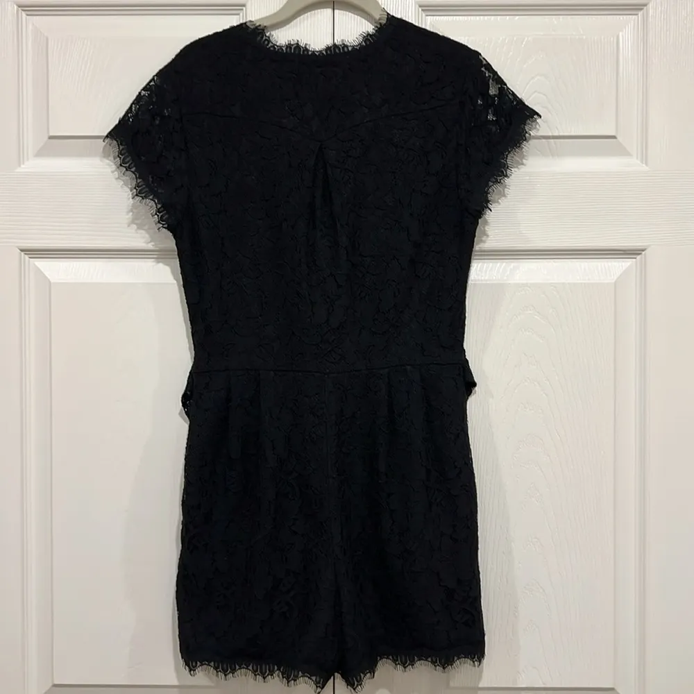 Diane von Furstenberg Purdette Lace Romper - Image 2