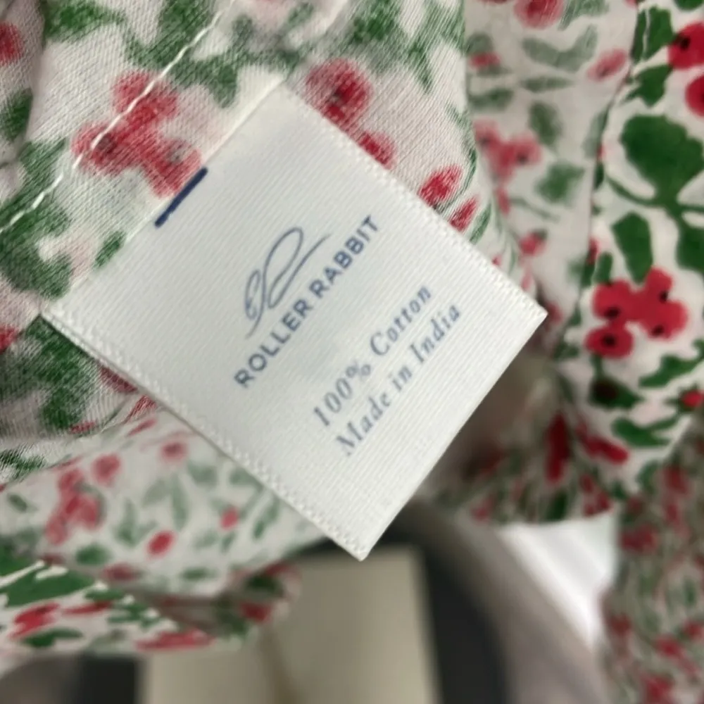 Roller Rabbit Holly Berry Christmas Pajama Top - Image 9