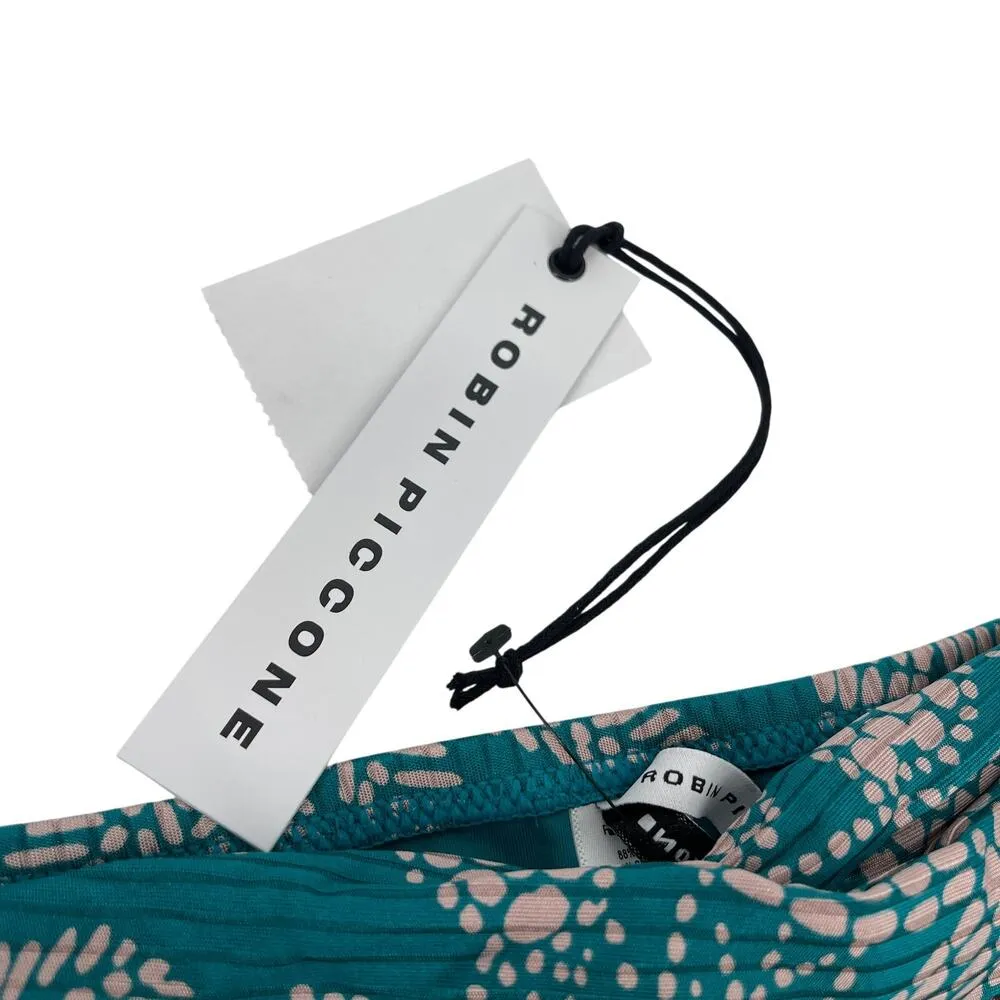Robin Piccone Romy Twist Bikini Bottoms Ocean Size Medium NEW - Image 8
