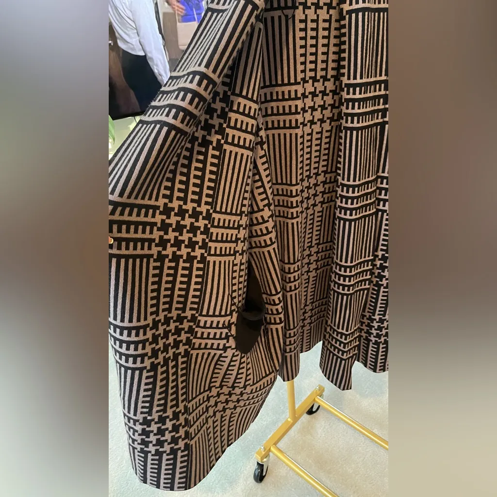 Premise Geo Cognac Cardigan - Image 7