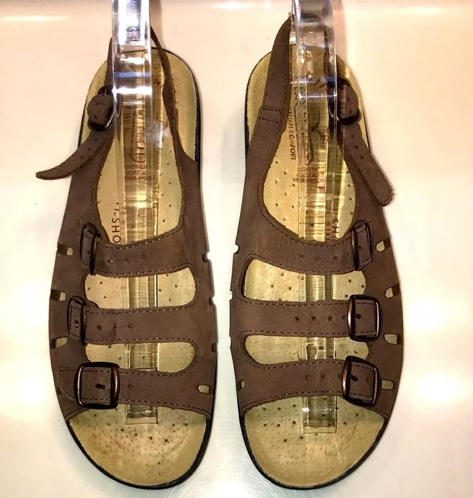 Fly Flot Anatomic Women’s Brown Leather Anti - Image 2