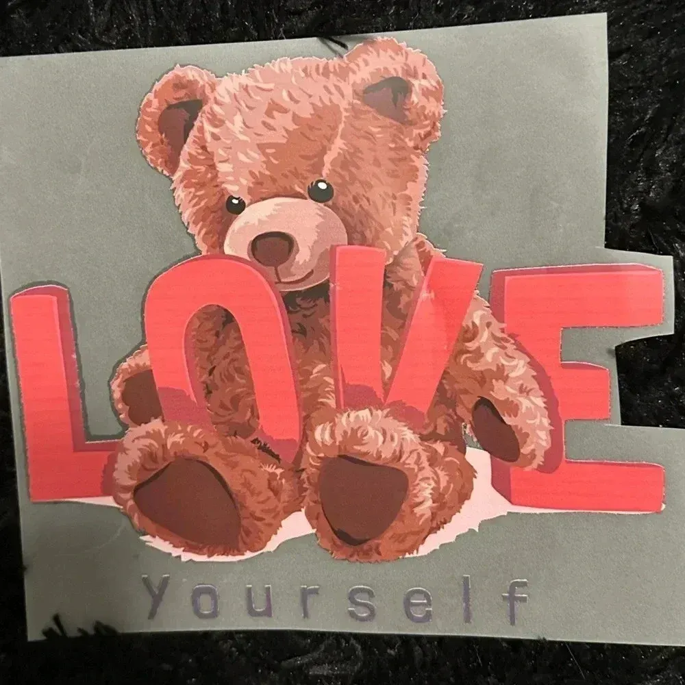 Handmade Teddy love yourself women T - Image 2