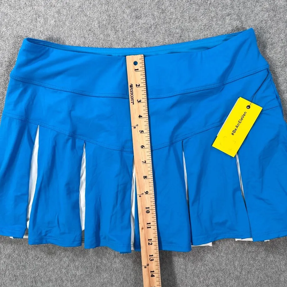 EleVen Venus Williams Contrast Pleat Tennis Skort Skirt Womens Large Aqua Blue - Image 4