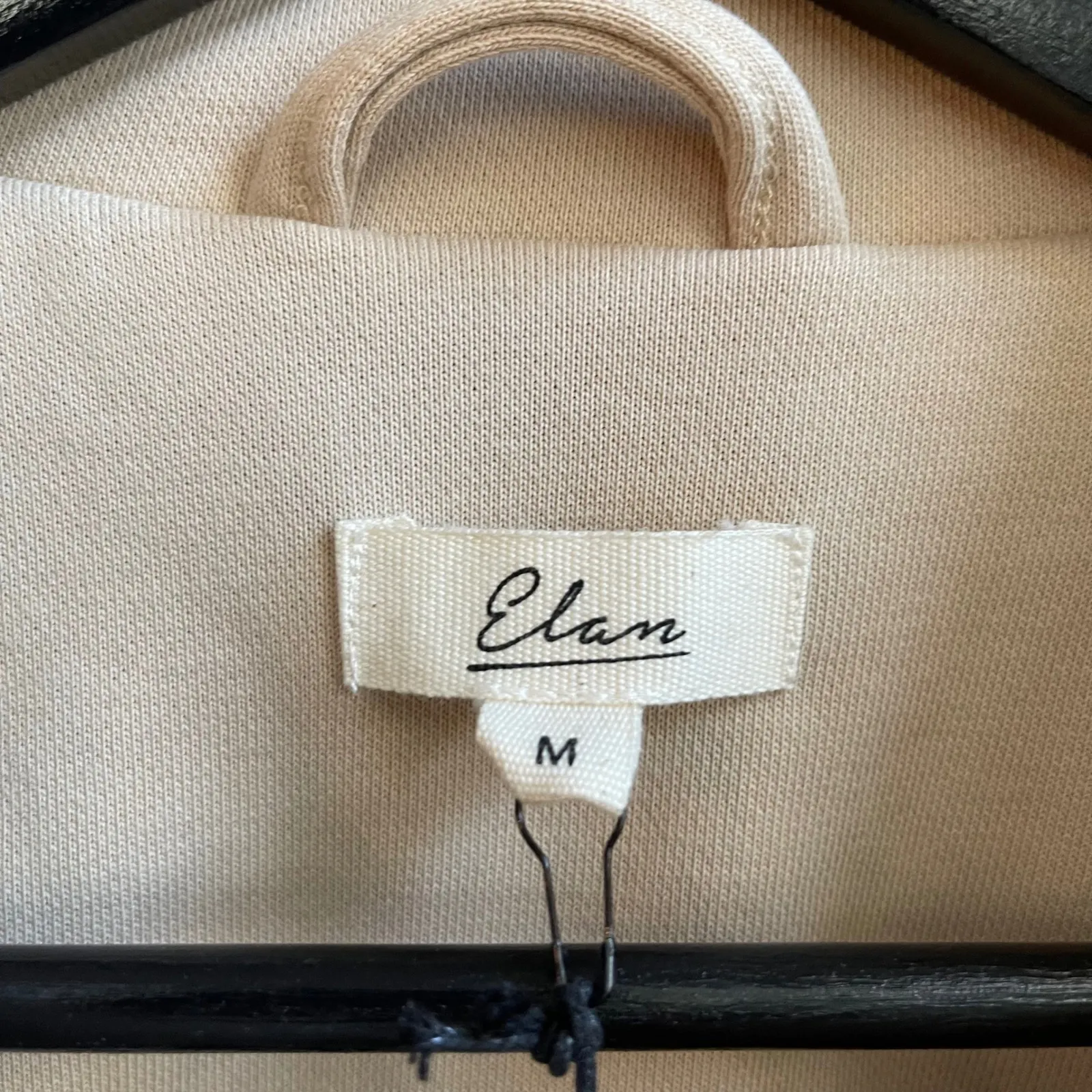 Elan‎ Women's Beige Snap Front Long Sleeve Shacket Shirt Jacket Size Medium - Image 3