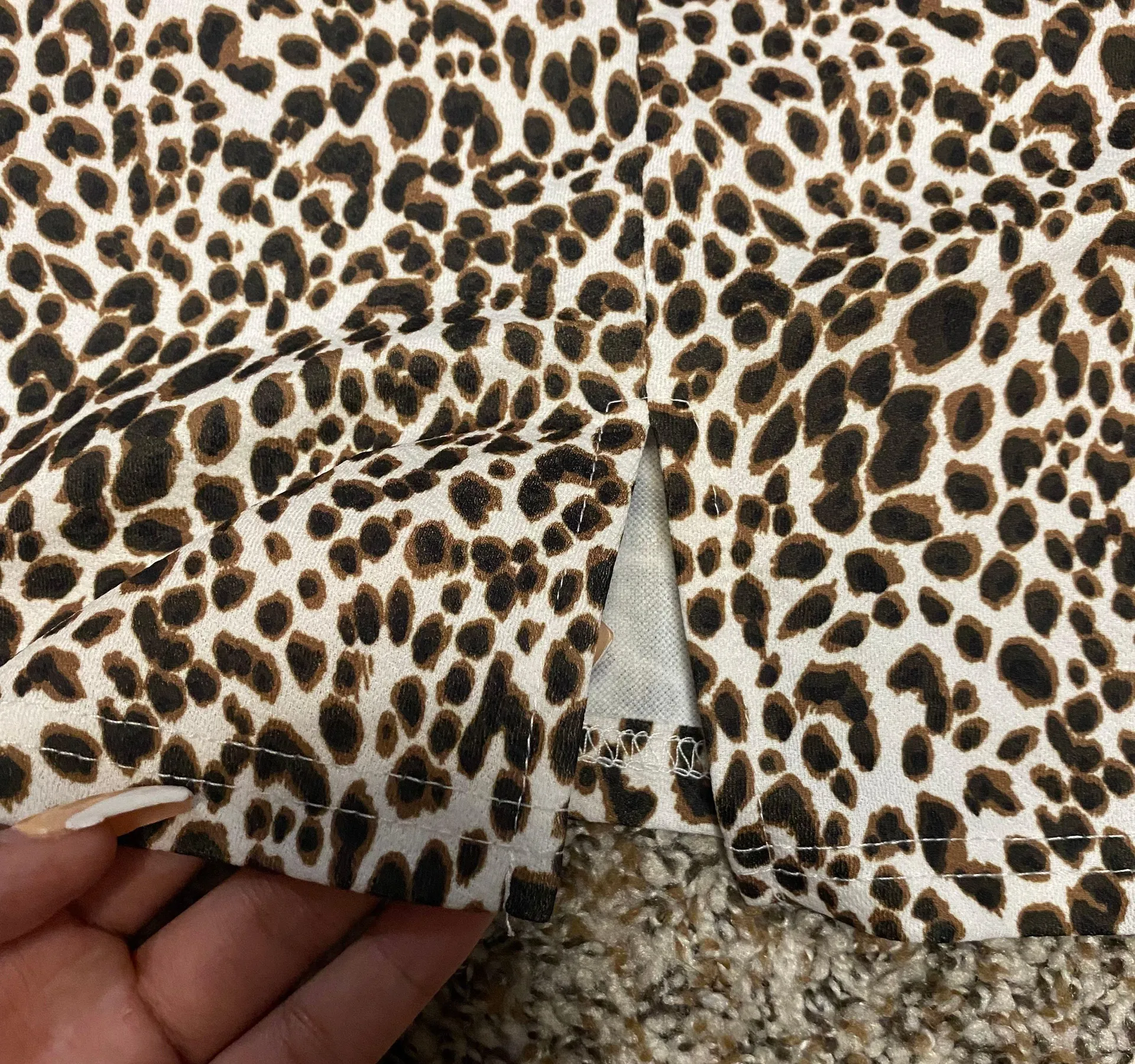 Leopard Print Skirt - Image 3