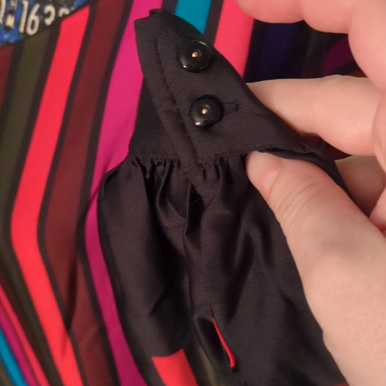 Trina Turk Pina Colada Striped One Shoulder Dress Size Medium - Image 4