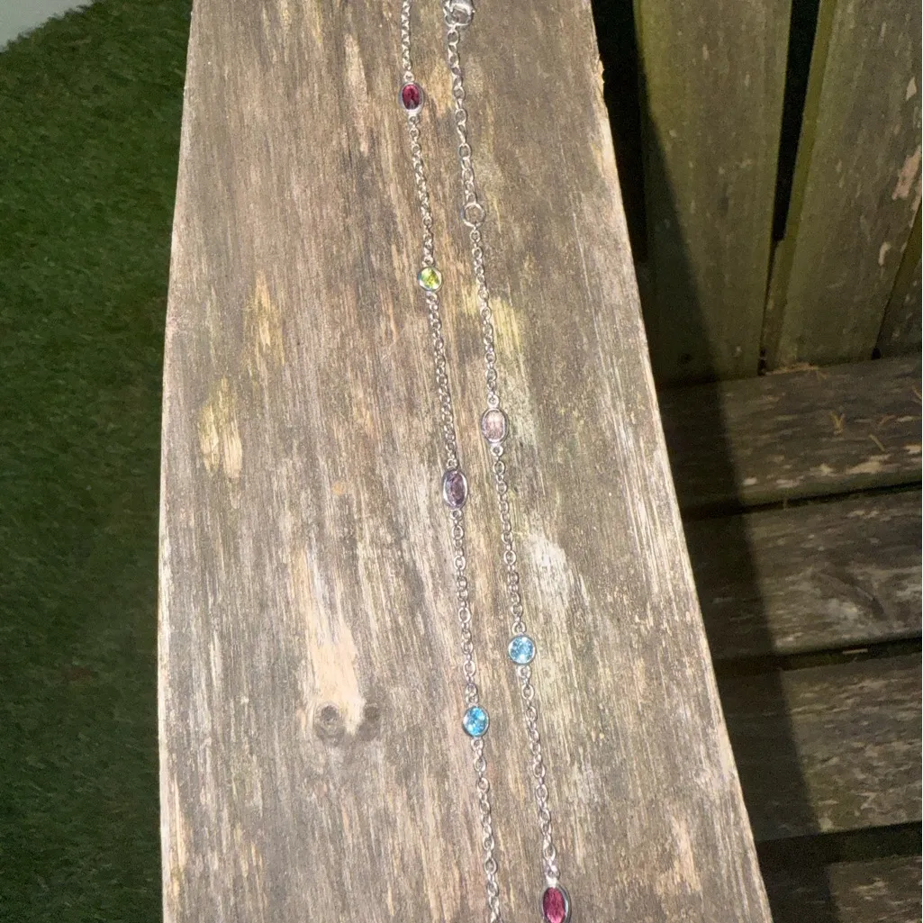 SOUTHWESTERN NAVAJO STERLING‎ TURQUOISE MUTLI - Image 2