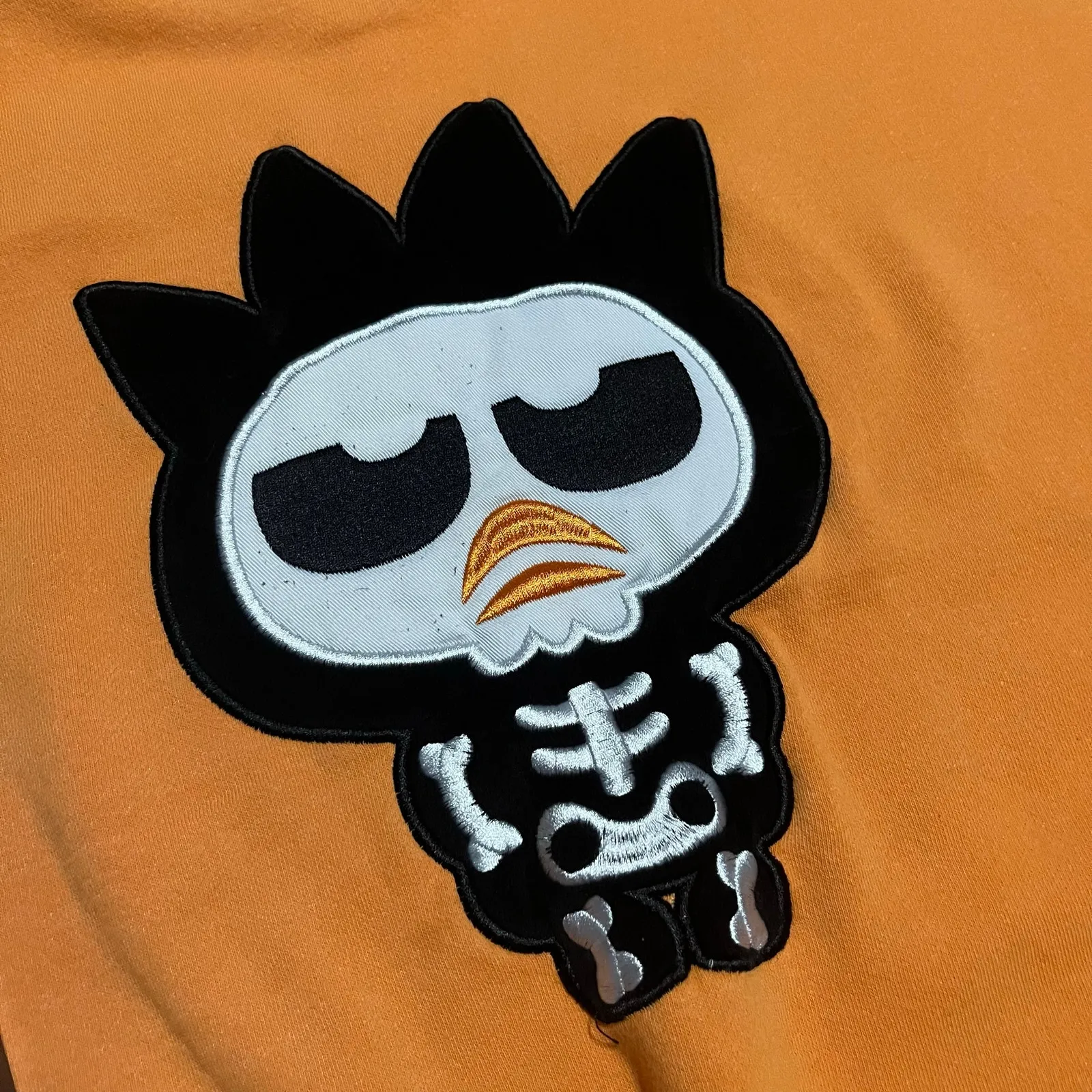 Sanrio xForever21 Hello Kitty Badtz Maru Halloween Crewneck Sweatshirt Sz M Boxy - Image 7