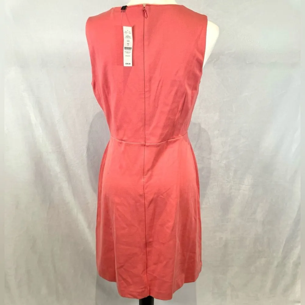 White House Black Market tea rose vneck empire waist dress size 6 NWT - Image 5