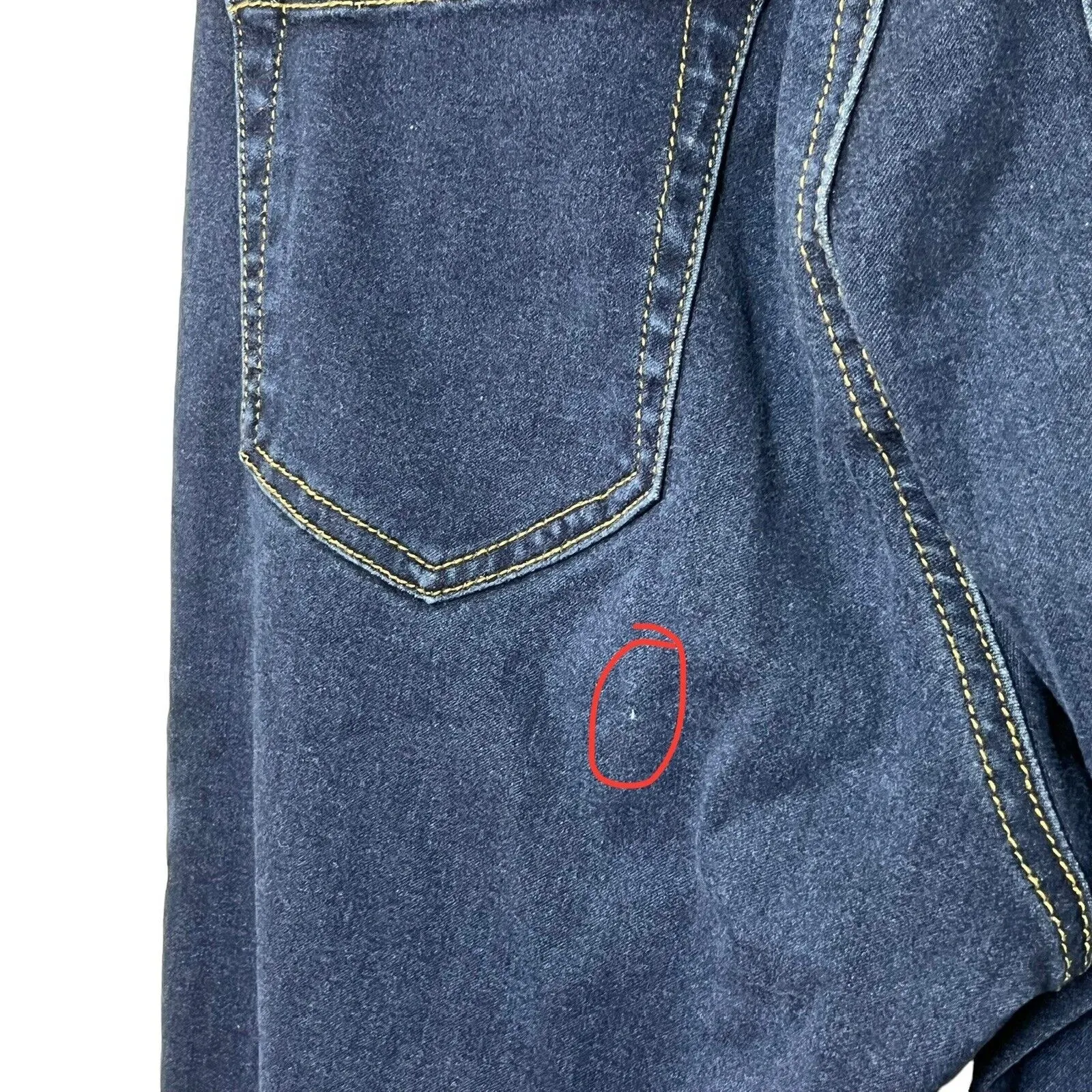 Acne Studios Jet Skinny Jeans Women’s Size 25 Eighties Blue Mid Rise Stretch Fit - Image 12