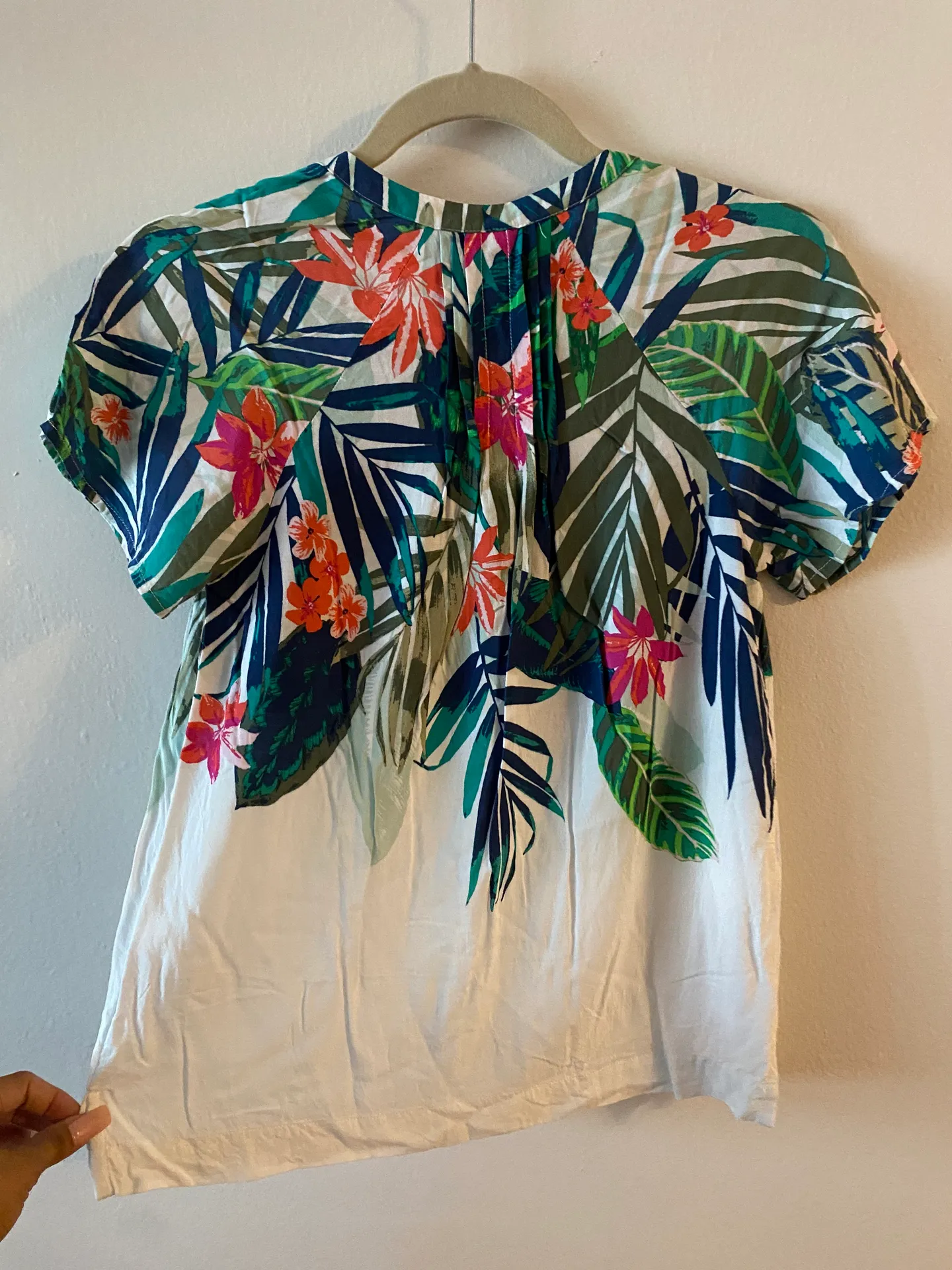 Tropical Floral XS Top - Image 2
