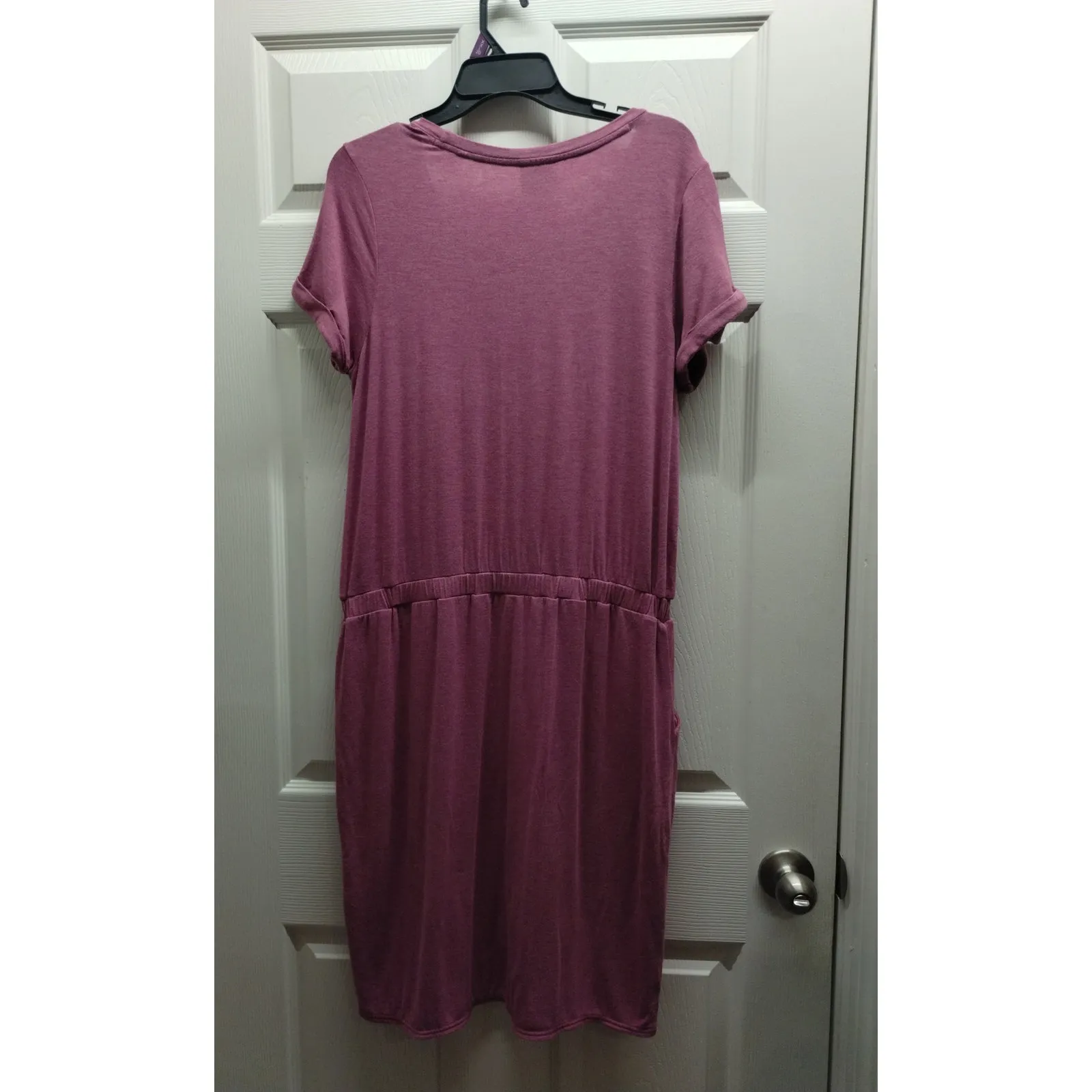 32 Degrees Cool Women's Size Large Lightweight Lux Dress w/Pockets Pink/Purple - Image 2