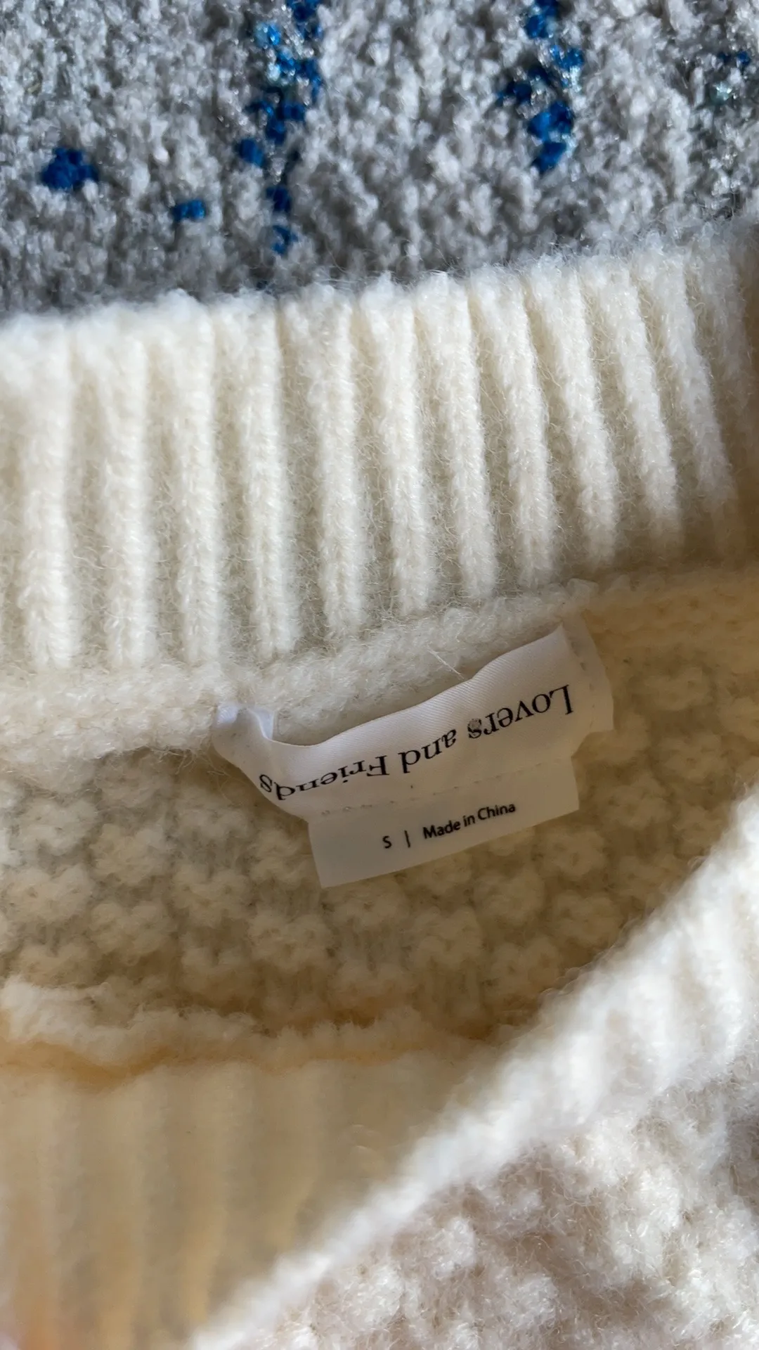 Lovers + Friends Kaitlyn Sweater in Cream Small - Image 7